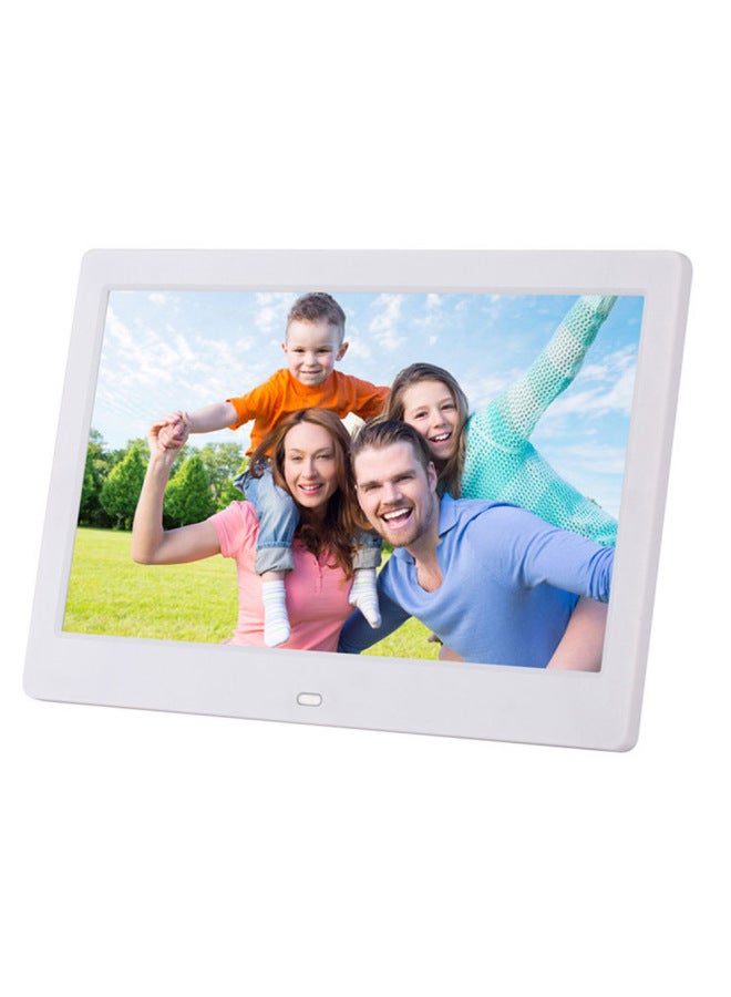 Digital Photo Frame 7 Inch 8 Inch 10 Inch High Definition Electronic Photo Album Table Picture Movie Calendar Music Advertising Player-Color:8 Inch White Resolution 1024*768 - Image 2