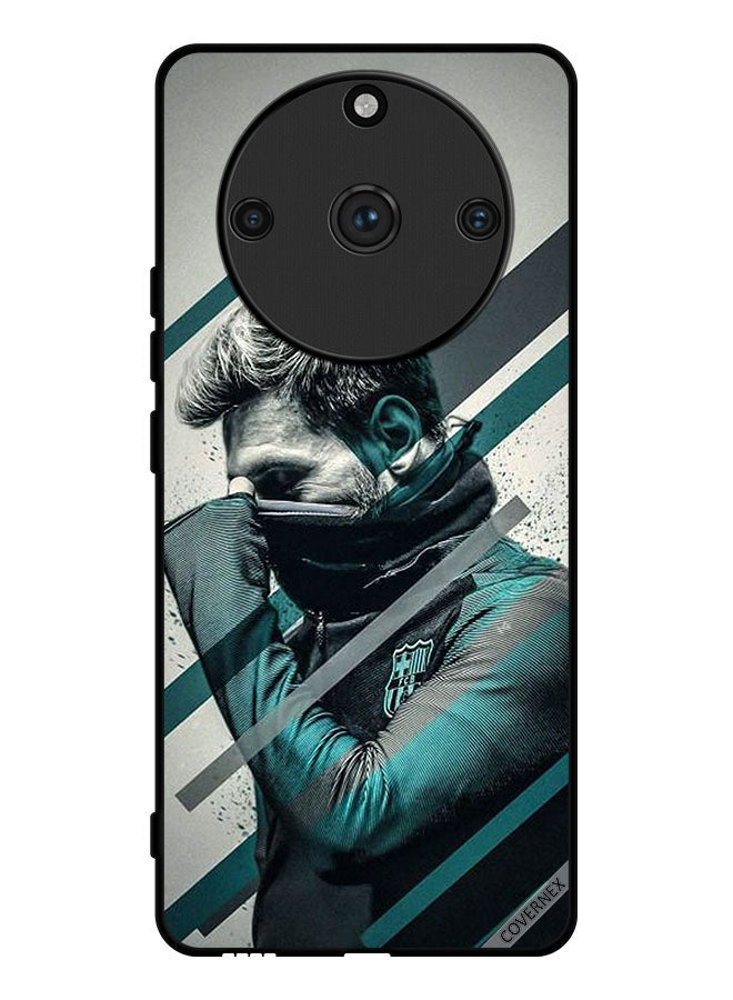 Covernex Protective Case Cover For Realme 11 Pro Messi Hiding Face - Image 1