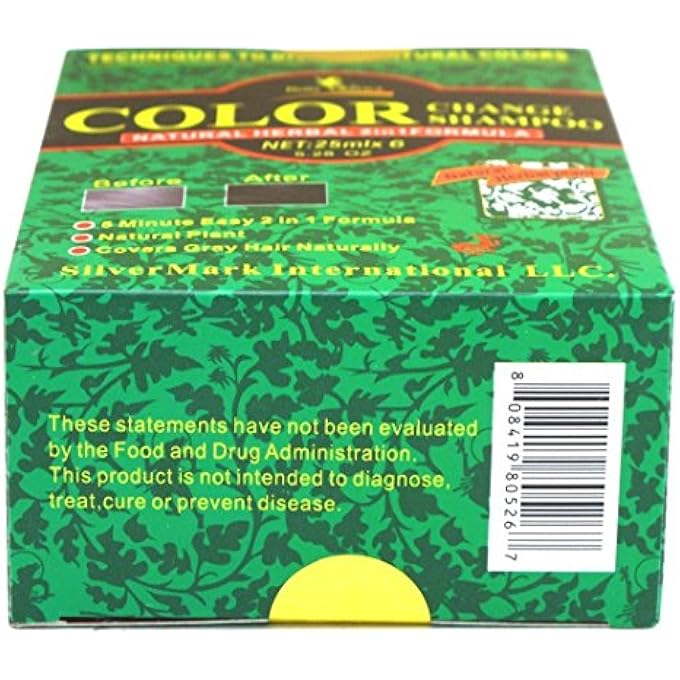 Deity America DEITY SHAMPOO COLOR CHANGE KIT NATURAL HERBAL 2-N-1 BLACK (2 PACK) - Image 2