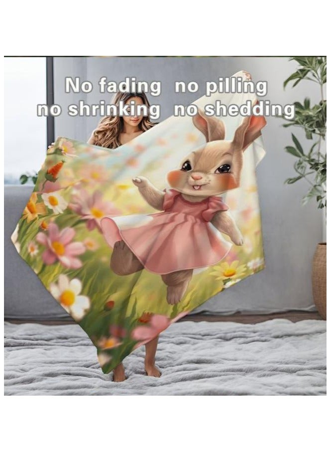 عام بطانية رقيقة من الفانيلا الكرتونية للأطفال أو الطلاب (دافئة ومريحة ومناسبة للنوم والألعاب) 100 سم * 150 سم - 744 - Image 4