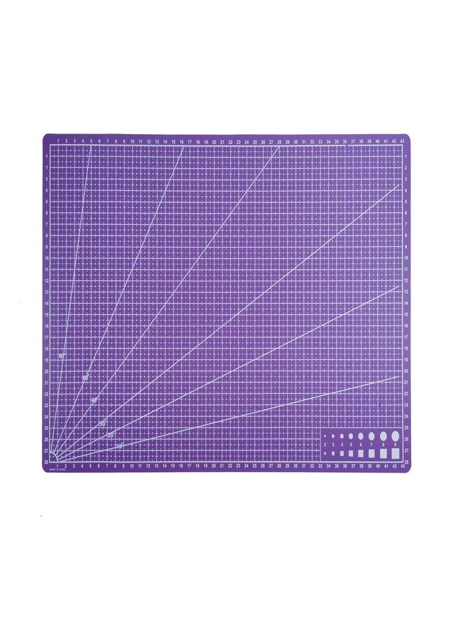 SCIKHEFT New A3 Double Side Craft Cutting Mat Cutting Board Sewing Pad Artist Carving Tools Handmade Crafts DIY Props (Purple) - Image 1