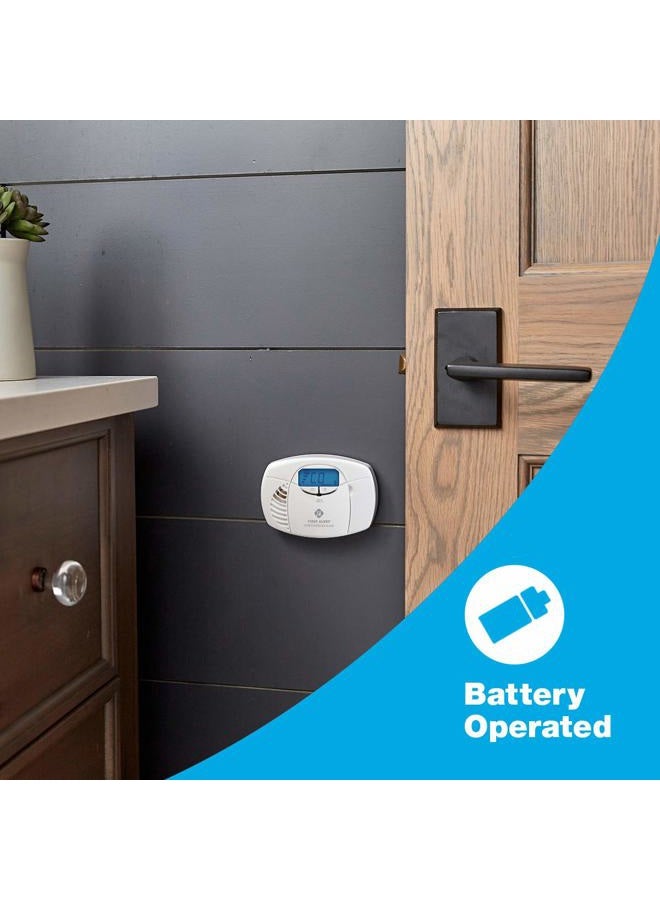 FIRST ALERT CO410 Digital Carbon Monoxide Detector 3-Pack | Battery Operated Carbon Monoxide Alarm with Digital Display and Peak Memory | Electrochemical Sensor - Image 4