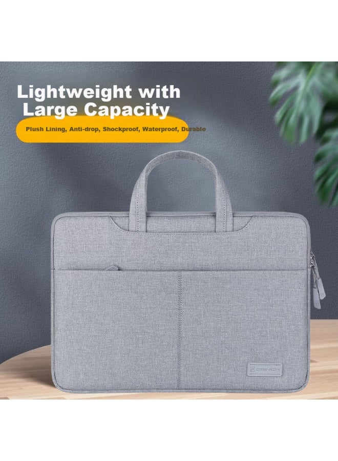 Brinch 12/13.3 Inch Lightweight Large Capacity Laptop Bag For Xiaomi Huawei Business Handheld Laptop Bag - Image 1