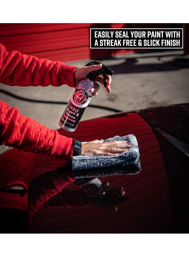 Adam's Polishes H2O Guard & Gloss - Revolutionary Hybrid Top Coat Technology Combines Silica Sealant, Polish Wax, And Quick Detailer Technology - Seals, Shines, And Protects All Exterior Surfaces - Image 5
