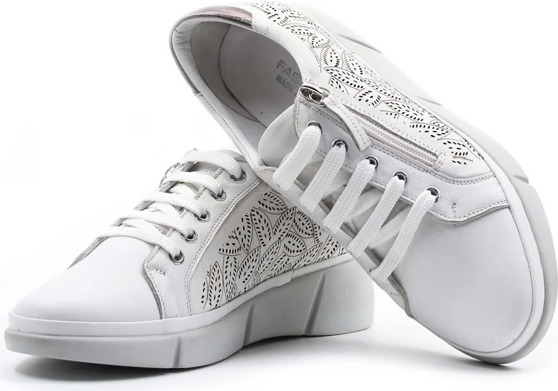 فاست ستيب Genuine Leather Women's Casual Shoes 408ZA912-L-88