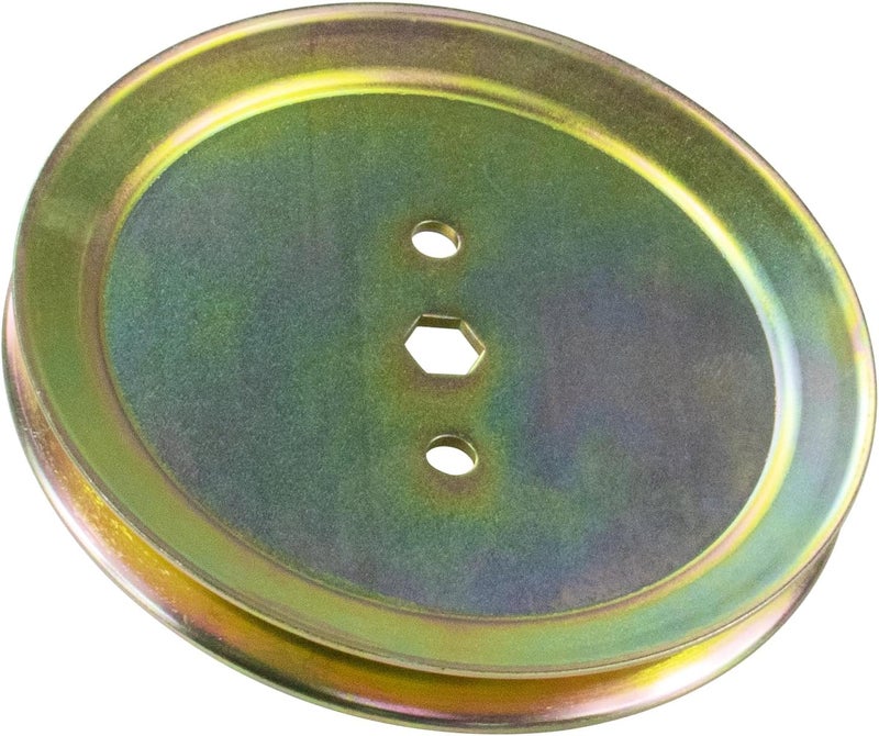 POSEAGLE 2 Pack GX20367 Spindle Pulley Replaces John Deere UC23728 for D100 D105 D110 D120 D125 D130 E100 E110 E120 L100 L105 L107 L108 L110 L111 L118 La100 La105 La110 La115 La120 La125 Lawn Tractors - Image 4