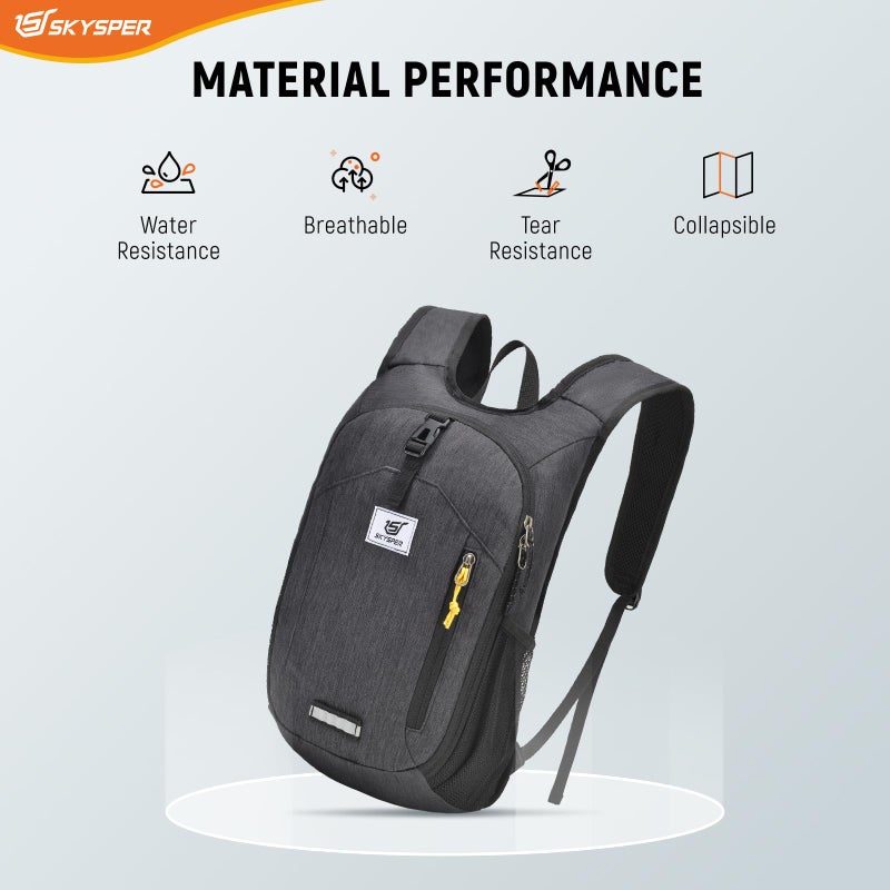 SKYSPER 10L Hiking Backpack Small Foldable Daypack Packable Lightweight Hiking Daypack Travel Day Pack for Women Men - Image 5