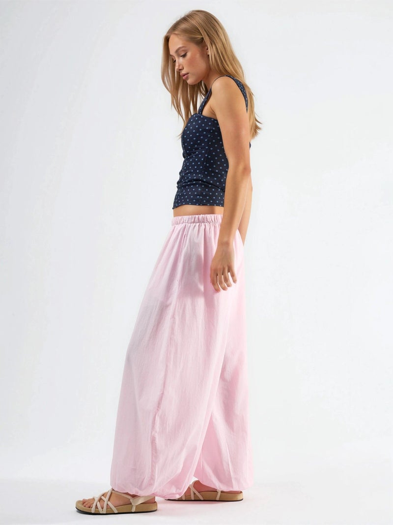 Busem Elastic Waist Balloon Pants with Pockets - Image 4