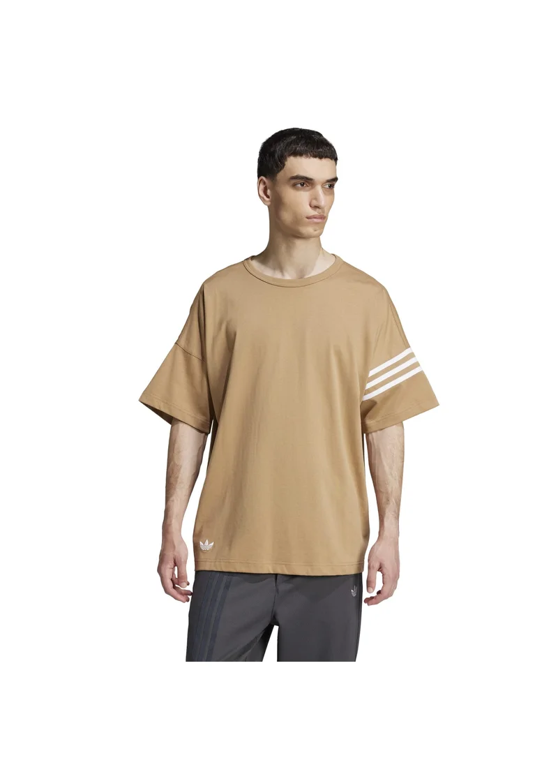 اديداس adidas NEU C TEE Brown Originals Men T-SHIRTS