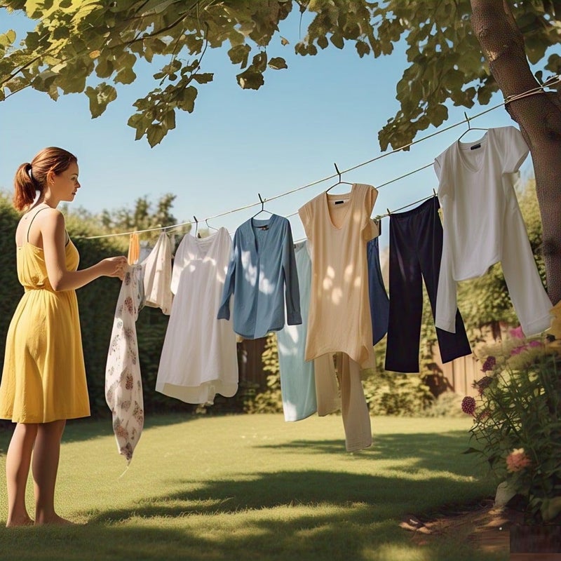 Wwire 70 feet Polyester Cloth line for Drying Clothes Suitable for Roof Mount Cloth Drying Hanger UV Protected Strong and Resistant to wear and Tear Strong LongLasting Performance - Image 4