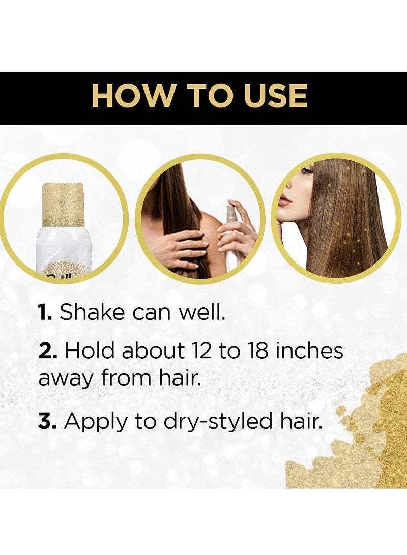 Jerome Russell B Wild Hair And Body Glitter Spray  - Image 4