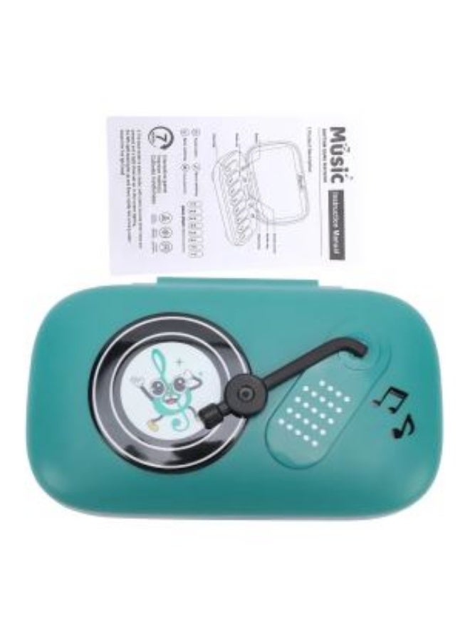 Portable Electronic Keyboard Mini Digital Piano with 7 Mode Music Rhythms for Hand Speed Practice Parent Child Interaction - Image 2