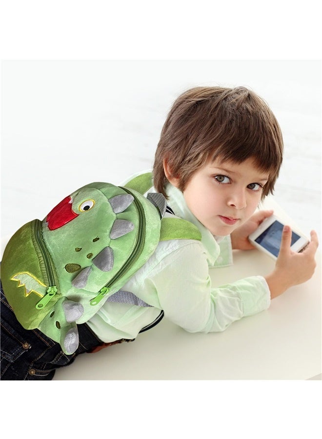 Toddler Animal Cartoon Small Mini Backpack with Adjustable Straps - Travel Carrier for Toys, Essentials - Unique Birthday Gift (Dinosaur)  - Image 5