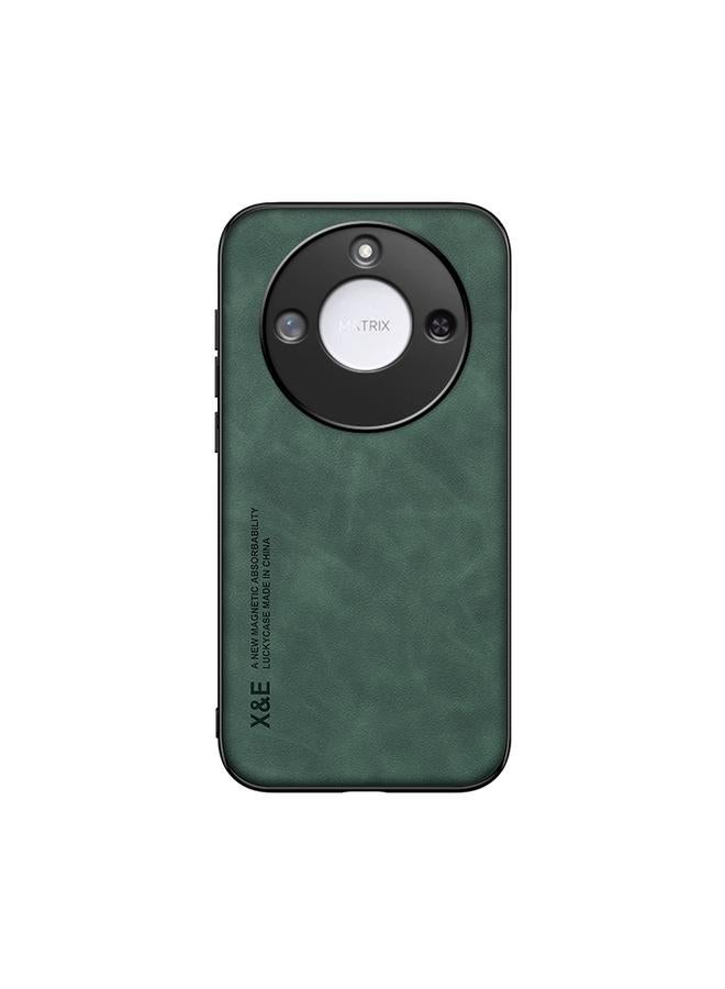 زبون جراب خلفي من الجلد المغناطيسي لهاتف Honor X60 - Image 2