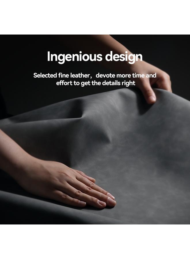 زبون جراب خلفي من الجلد المغناطيسي لهاتف Honor X60 - Image 3