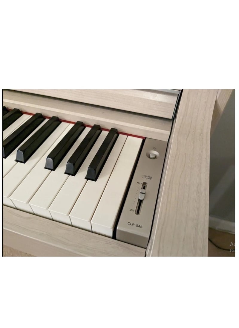 YAMAHA - CLP 545 White Ash Digital Piano Refurbished - Image 1