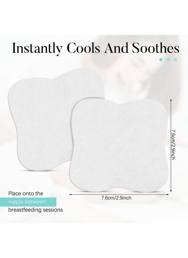 Frienda - 40 Pieces Soothing Gel Pads Hydrogel Reusable Nipple Pads Breastfeeding Essentials Nursing Pads Breast Pads Cooling Relief For Moms Sore Nipples From Pumping Or Nursing - Image 1