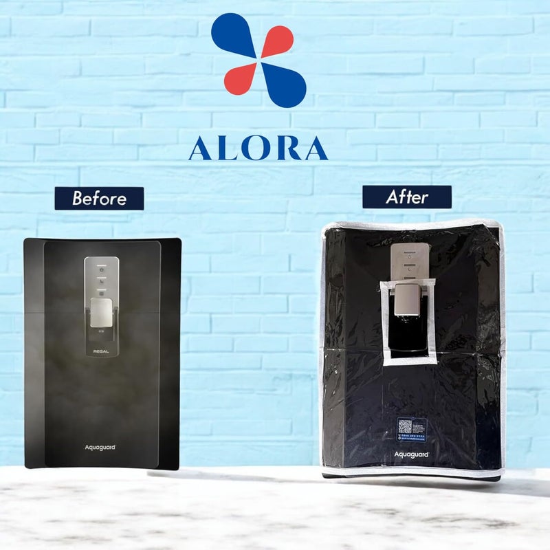 Alora Body Protective Cover for Eureka Forbes Aquaguard Regal Mineral RO+MF Alkaline Water Purifier, RO+MF Model Waterproof & Dustproof Water Purifier Body Cover - Image 4