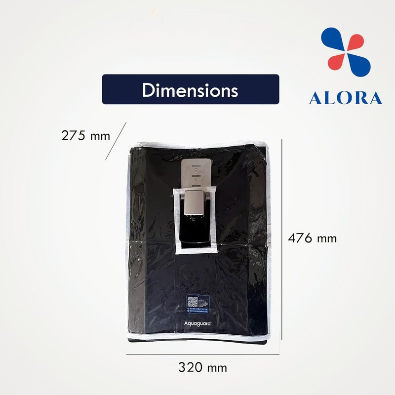 Alora Body Protective Cover for Eureka Forbes Aquaguard Regal Mineral RO+MF Alkaline Water Purifier, RO+MF Model Waterproof & Dustproof Water Purifier Body Cover - Image 2