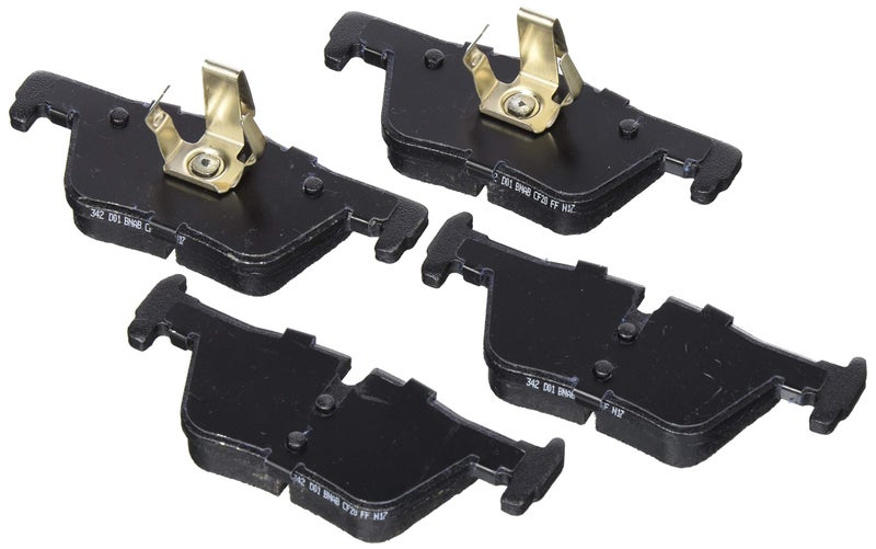 BOSCH BE1613 Blue Ceramic Disc Brake Pad Set - Compatible With Select BMW 228i, 230i, 320i, 328d, 328i, 330e, 330i, 428i, 430i, Gran Coupe, GT, xDrive; REAR - Image 1