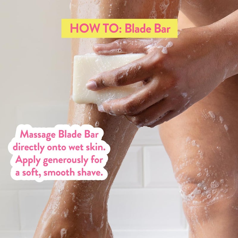 Megababe Blade Bar | Stocking Stuffer Holiday Gift | Shaving Bar Enriched with Shea Butter | Hydrating for All Skin Types | 4.4 oz - Image 4