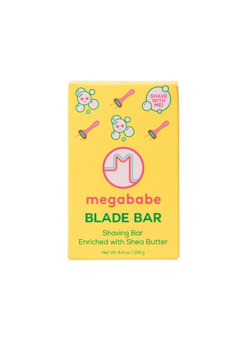 Megababe - Megababe Blade Bar | Shaving Bar Enriched with Shea Butter | Hydrating for All Skin Types | 4.4 oz - Image 1