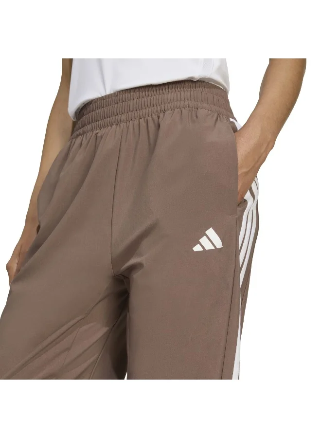 adidas بنطلون نسائي منسوج  بني