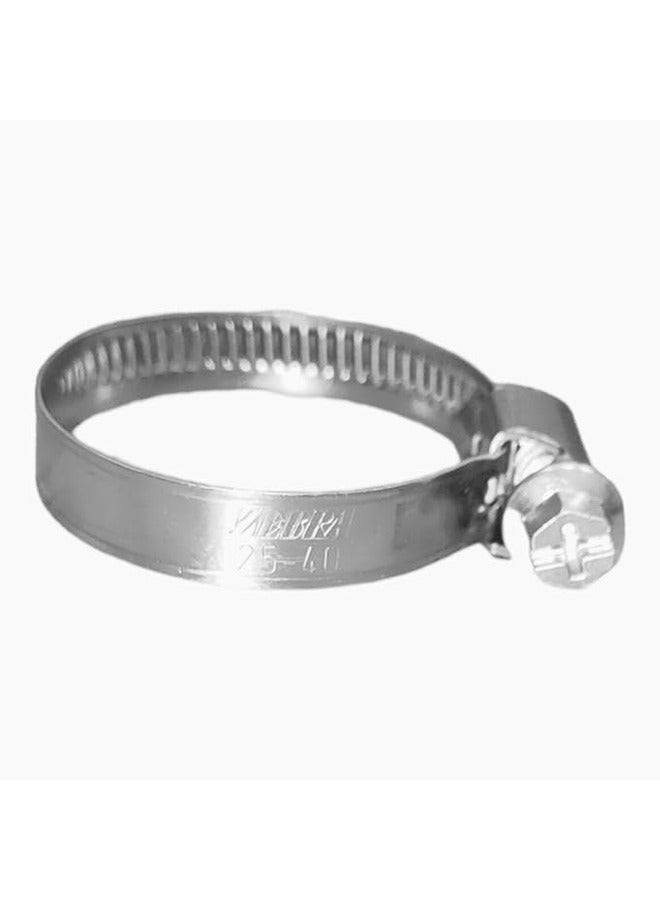 ZEBRA "Stainless Steel Hose Clamps for Hose Pipes, a Variety of Worm Gear Hose Clamps Large Adjustable Hose Clamps for Car Radiators and Mechanical Fuel Lines." (25/40) - Image 1