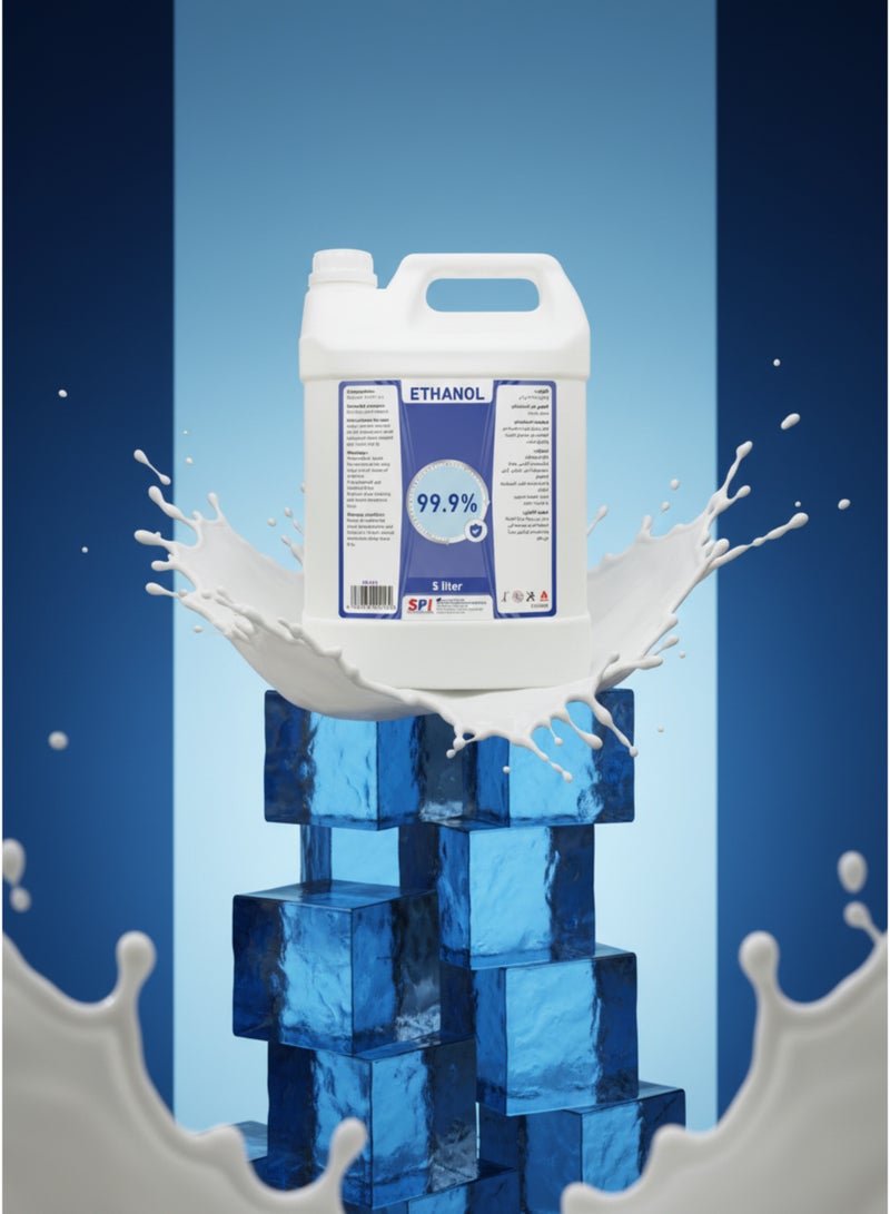 SPI 99.9% Ethanol Alcohol (5 Liter ) - Image 5