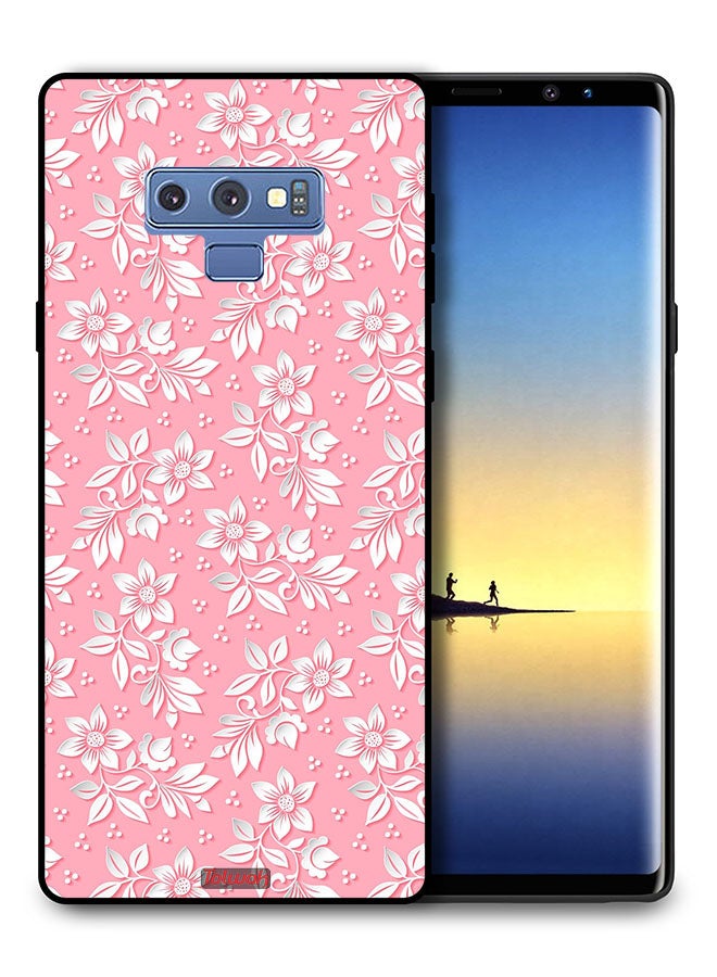 Tolwak Samsung Galaxy Note 9 Protective Case Cover Flowers Background Pattern - Image 1