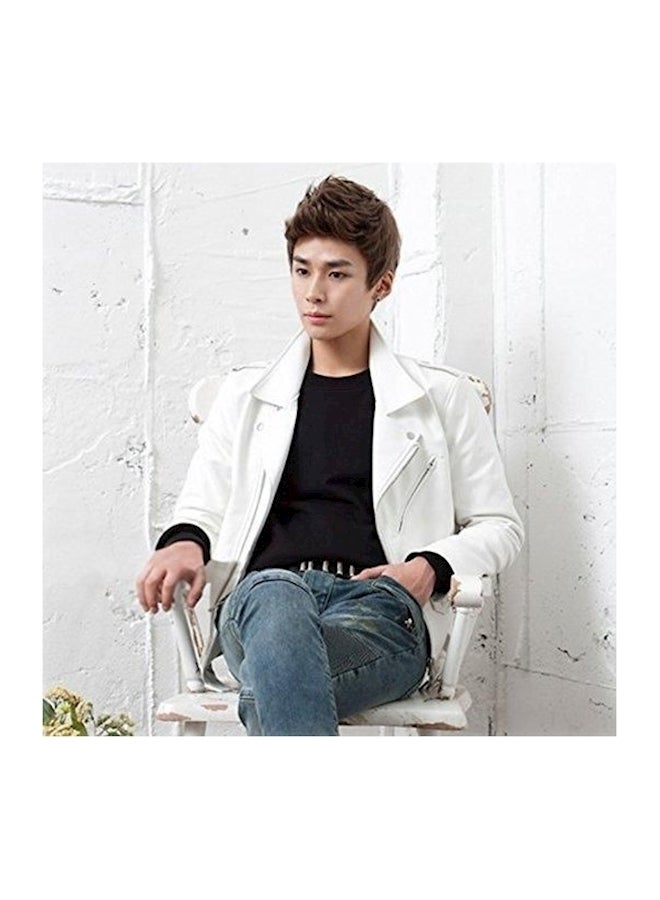 NIBEMINENT Short Wig With Cap Brown - Image 3