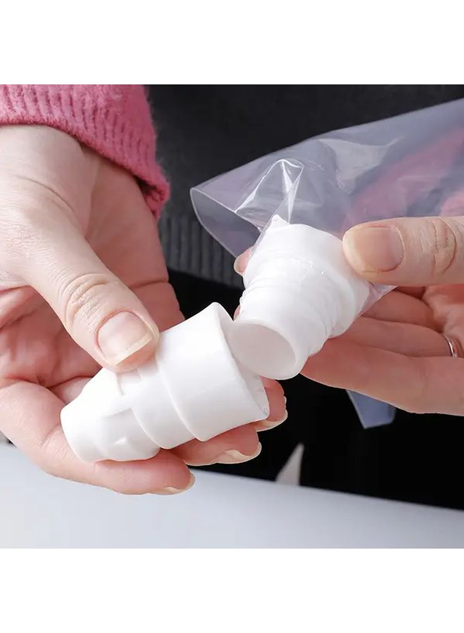 4 Pcs Multi Purpose Plastic Piping Nozzles Ergonomic Handles Versatile For Cake Cream Cookie And Flower Decorating Ideal For Holidays Home Kitchen And Bakery Supplies Durable Plastic - Image 5