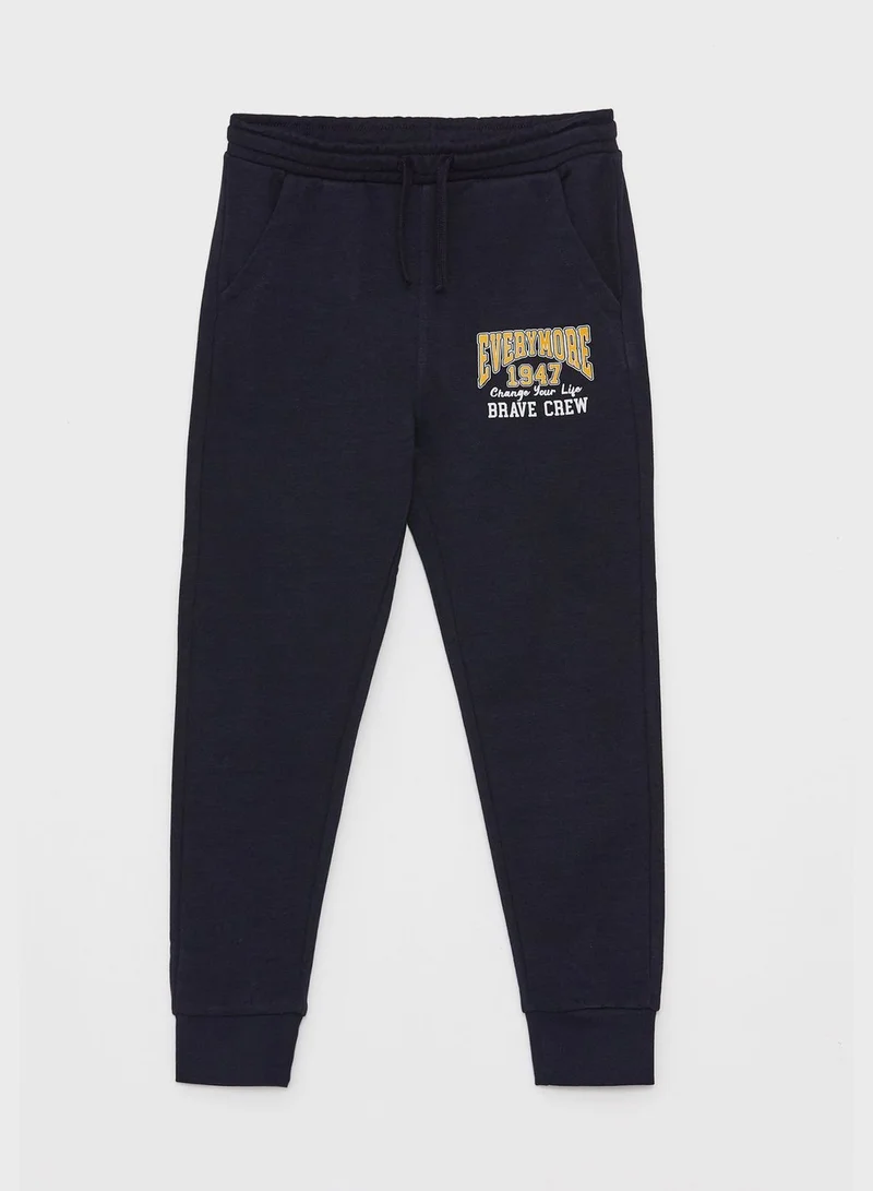 Kids Graphic Print Sweatpants