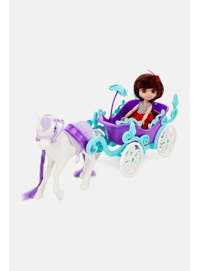 OMGirly Doll Set With Carriage Playset -Asst. (Zy127206) - Image 3