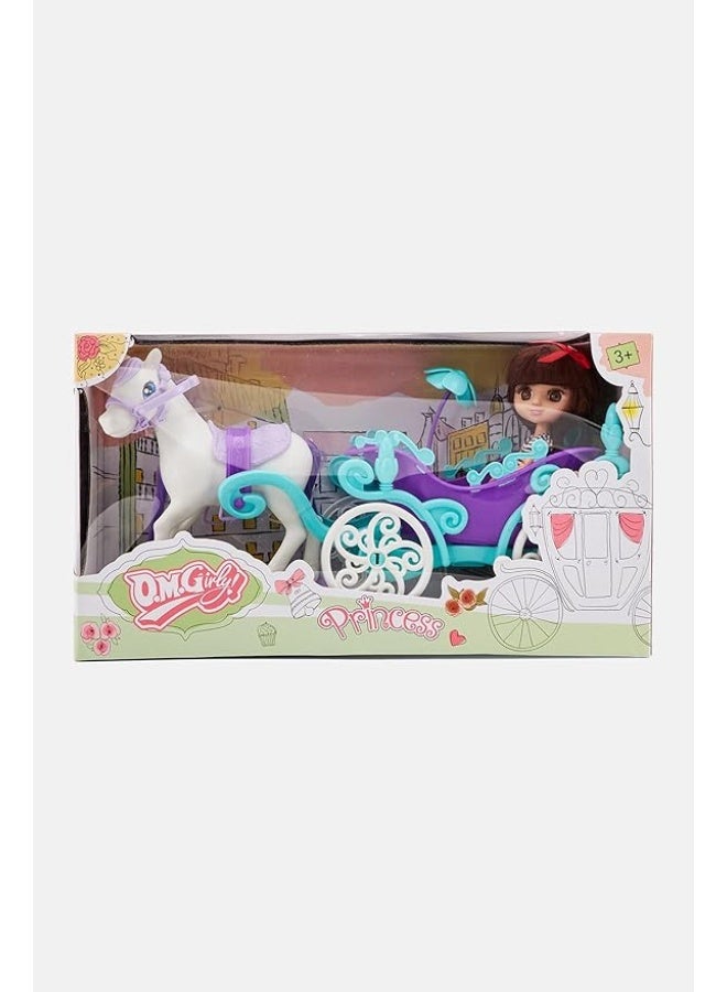 OMGirly Doll Set With Carriage Playset -Asst. (Zy127206) - Image 1
