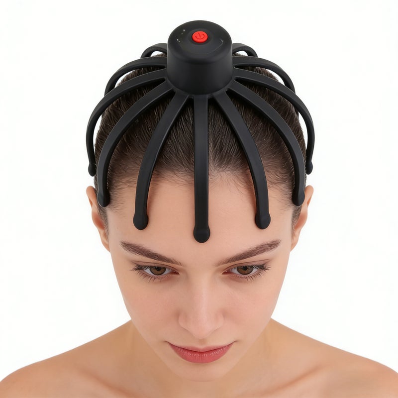 Electric Scalp Massager USB Charging Multi-Claw Kneading Vibration Massager Head Massager - Image 5