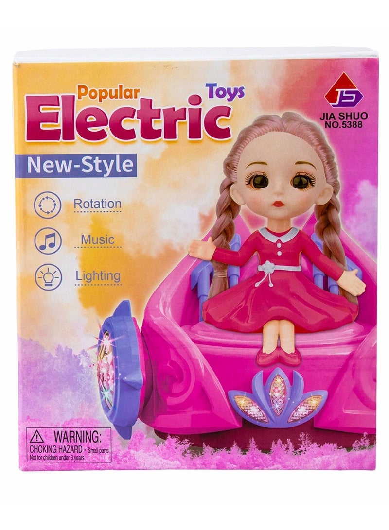 Princess Doll Hoverboard Chair Car Ramadan Lantern - 5388 - Image 4