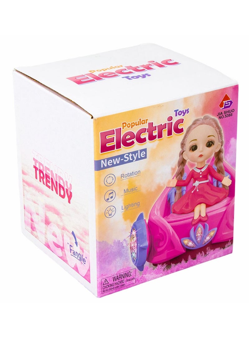 Princess Doll Hoverboard Chair Car Ramadan Lantern - 5388 - Image 3