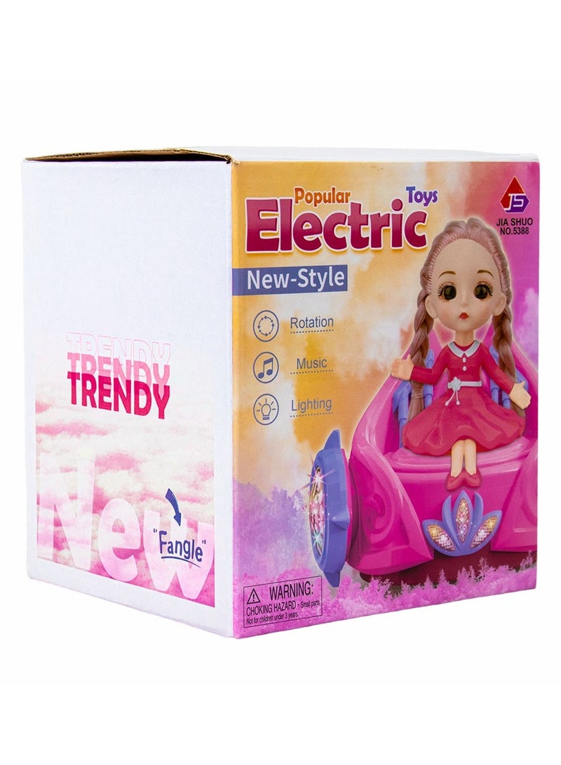 Princess Doll Hoverboard Chair Car Ramadan Lantern - 5388 - Image 5