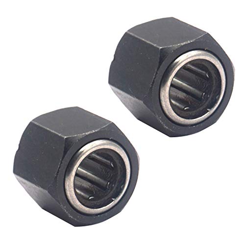 Vgoohobby 2Pack Vgoohobby 12mm Hex Nut One Way Bearing Compatible with Vertex VX 18 16 SH21 12mm Engine RC Nitro Car Buggy Monster Truck RC Pull Start Parts - Image 1
