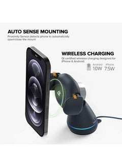 iOttie Aivo Connect - Hands Free Alexa in Your Car with Your Phone – Wireless Charger Auto Clamping Mount Holder with Alexa Built-in for iOS & Android, Spotify & MFi Certified  - Image 2