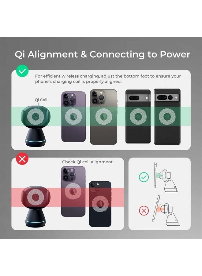 iOttie - Aivo Connect - Hands Free Alexa in Your Car with Your Phone – Wireless Charger Auto Clamping Mount Holder with Alexa Built-in for iOS & Android, Spotify & MFi Certified - Image 1