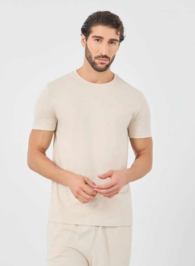 Styli Styli Graphic Print T-Shirt and Shorts Pyjama Set