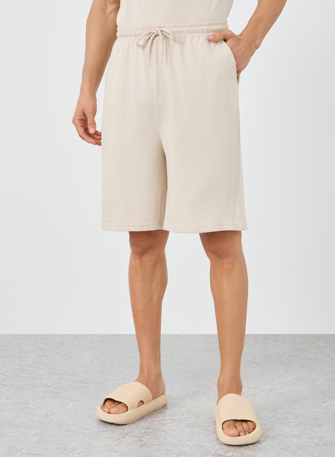 Styli Graphic Print T-Shirt and Shorts Pyjama Set - Image 5