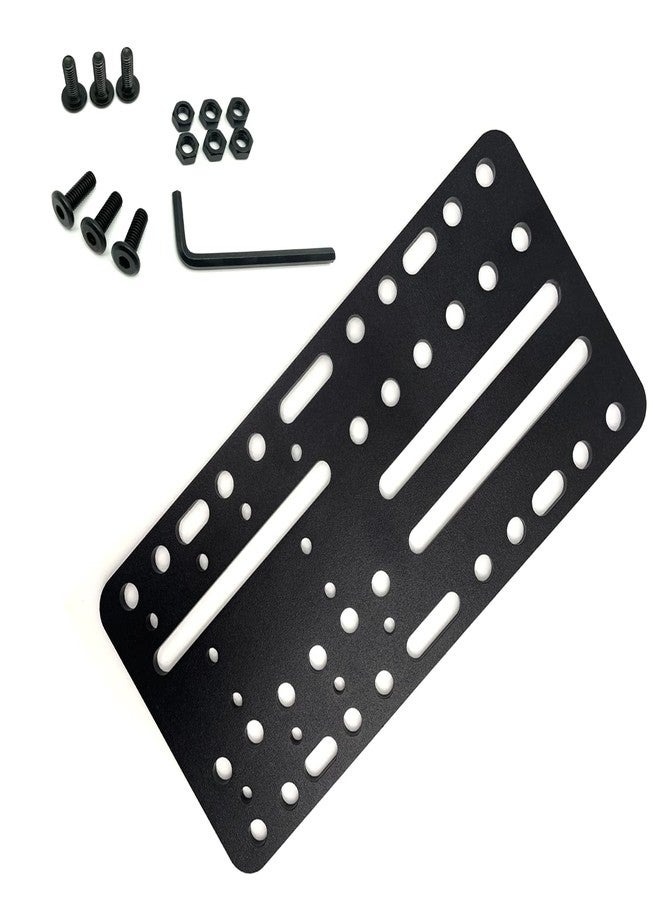 Nosxxus Universal Desk/Chair Mount Bracket Plate for USB Handbrake,Suitable For Racing Game G25/27/29 T500 Windows 14 Bit Pc Usb Game Handbrake Sim Card,Compatible with Logitech Driving Force Shifter - Image 2