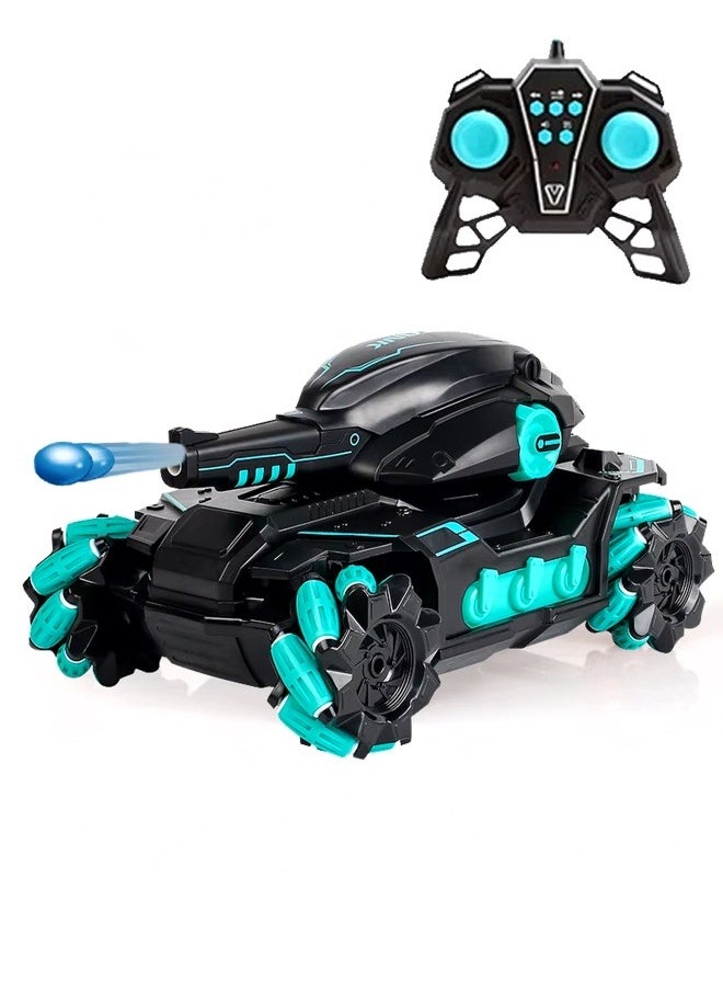 Water Bomb Mecha Assault Remote Control Tank Stunt Car – 1:14 Scale, 2.4G Remote Control, 4WD Tank with Water Bomb Launcher, High-Speed Land & Water Action, 360° Stunts, Ideal for Kids Boys Girls 7+| Blue/Black - pzsku/Z6170C2B8A735D45E9125Z/45/_/1728889841/c2d26125-3c78-42e4-beb7-3b7c1ba78c91