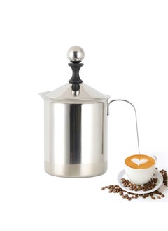 Beauenty Stainless Steel Double Strainer Manual Milk Frother  - Image 1