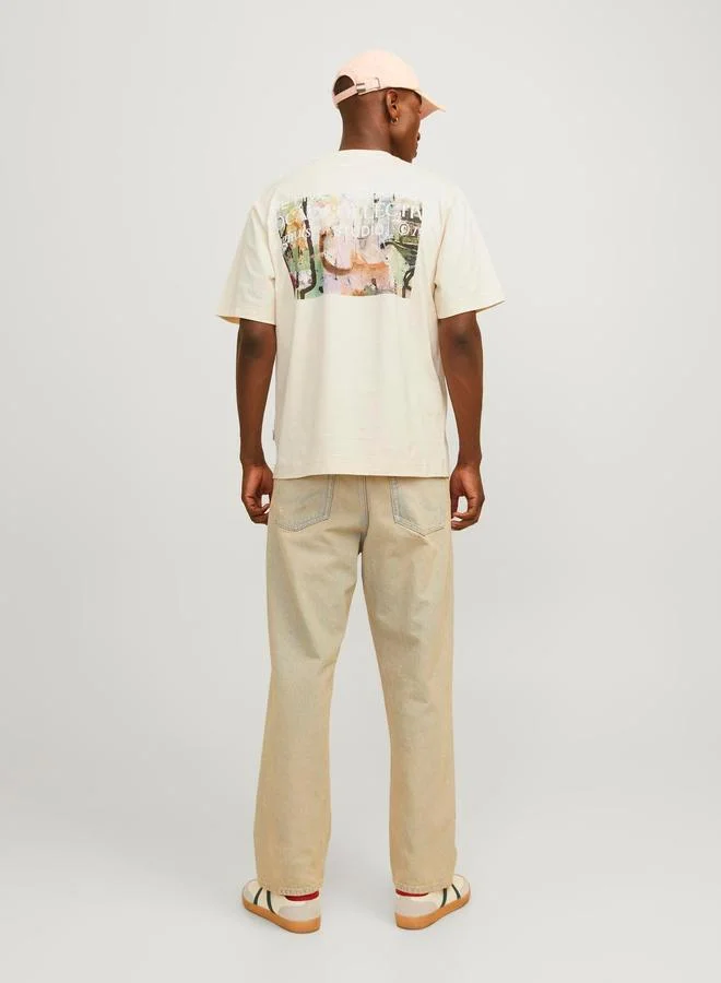 JACK & JONES Brooklyn Graphic Print Crew Neck T-Shirt