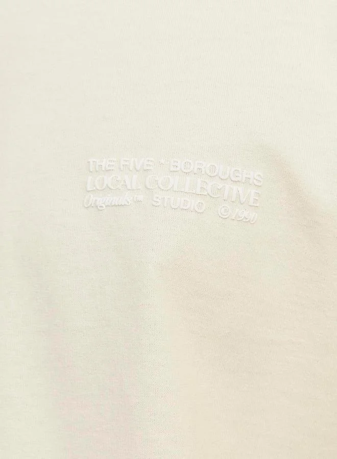 JACK & JONES Brooklyn Graphic Print Crew Neck T-Shirt