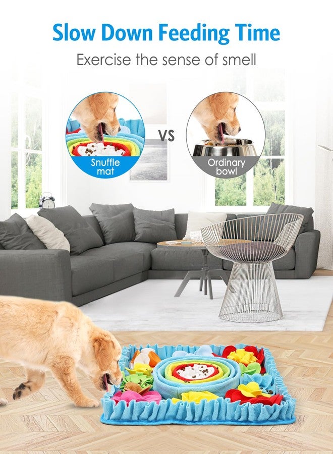 AMIR Snuffle Mat for Dogs, 20-inch Dog Snuffle Mat, Interactive Feeding Puzzle Toy, Promotes Natural Foraging and Slow Eating Sniff Mat, Aids Stress Relief and Training - Image 3